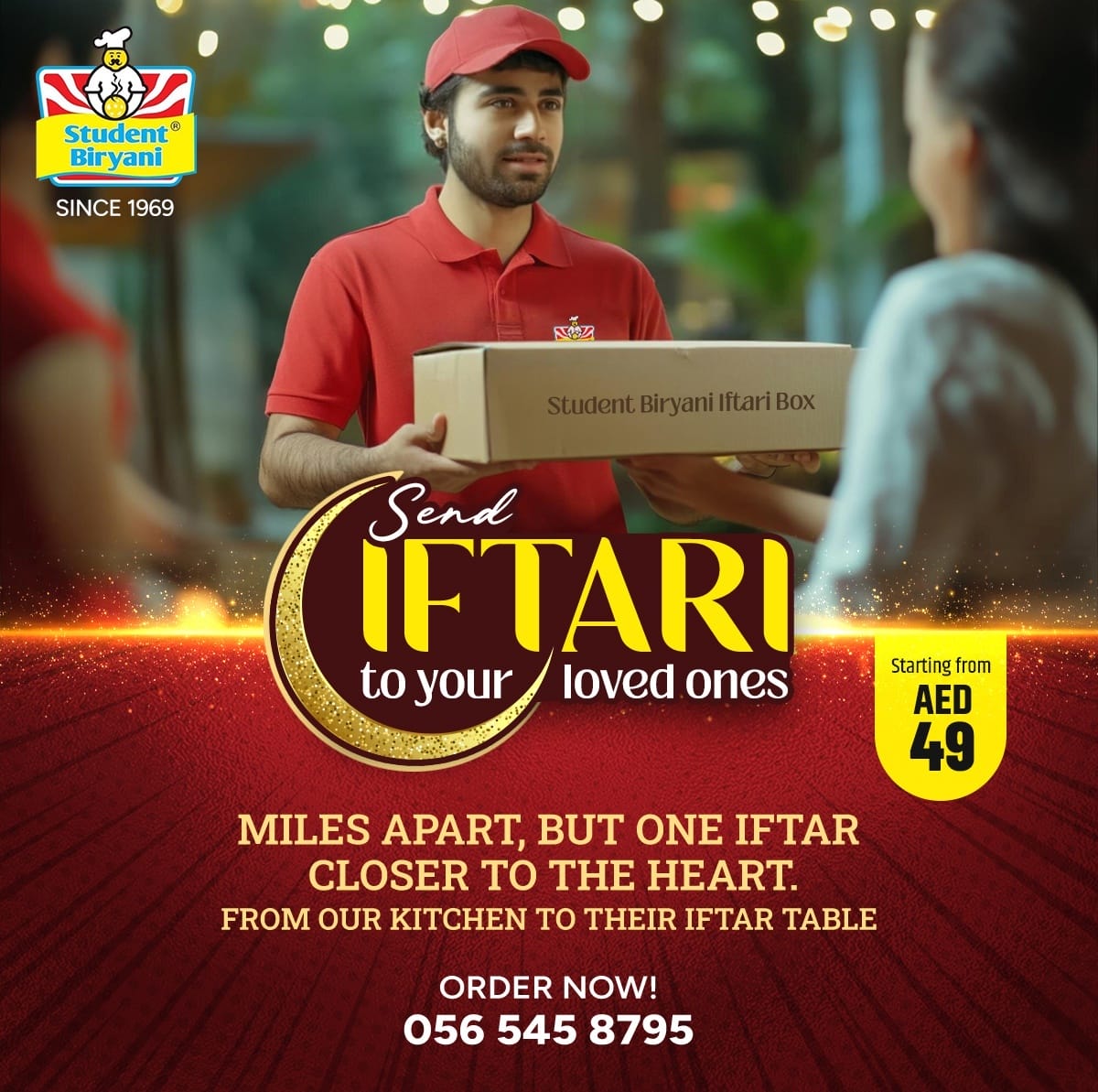 Student Biryani campaign post