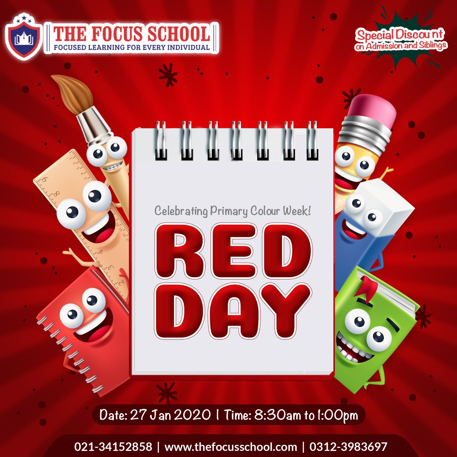 TFS School campaign post