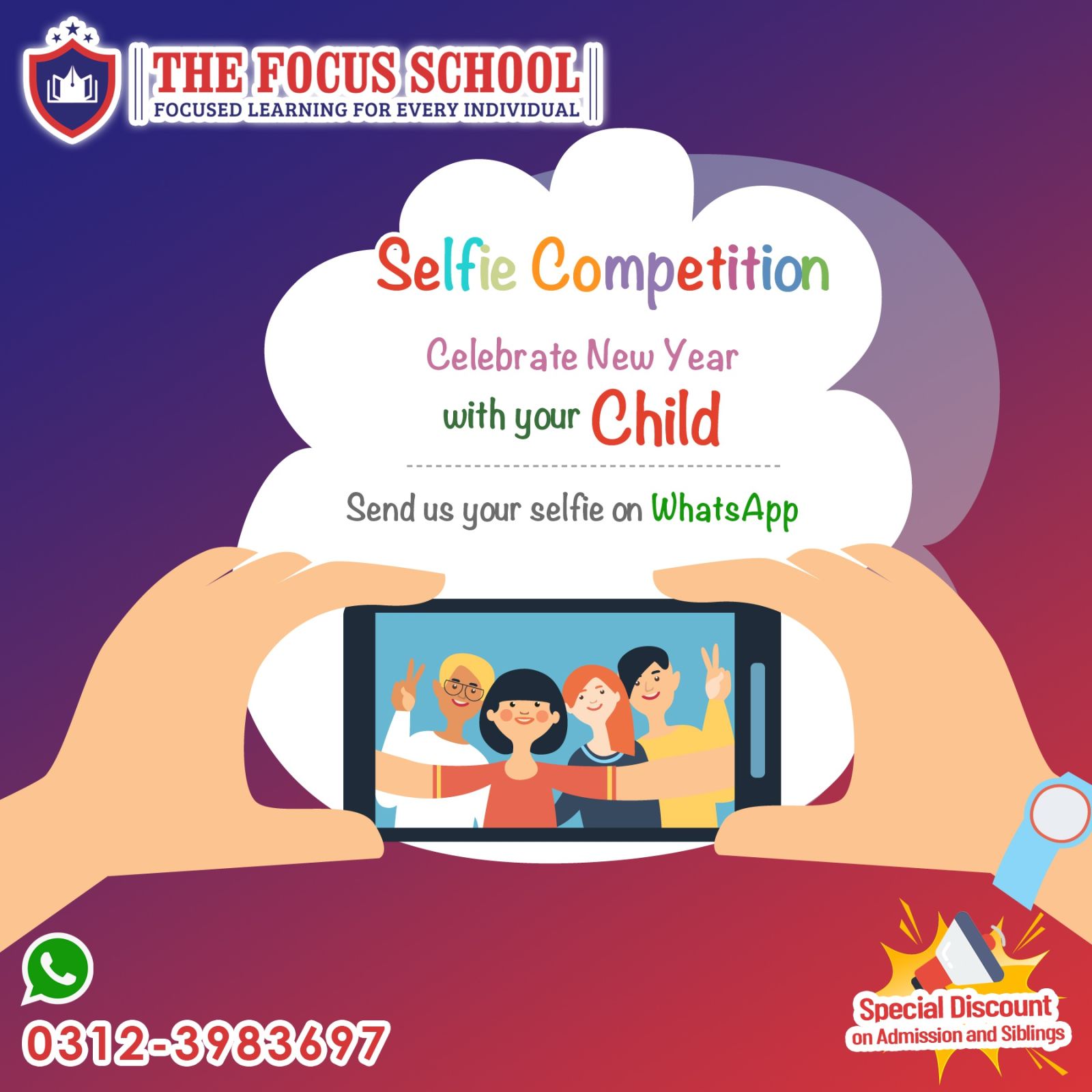 TFS School campaign post