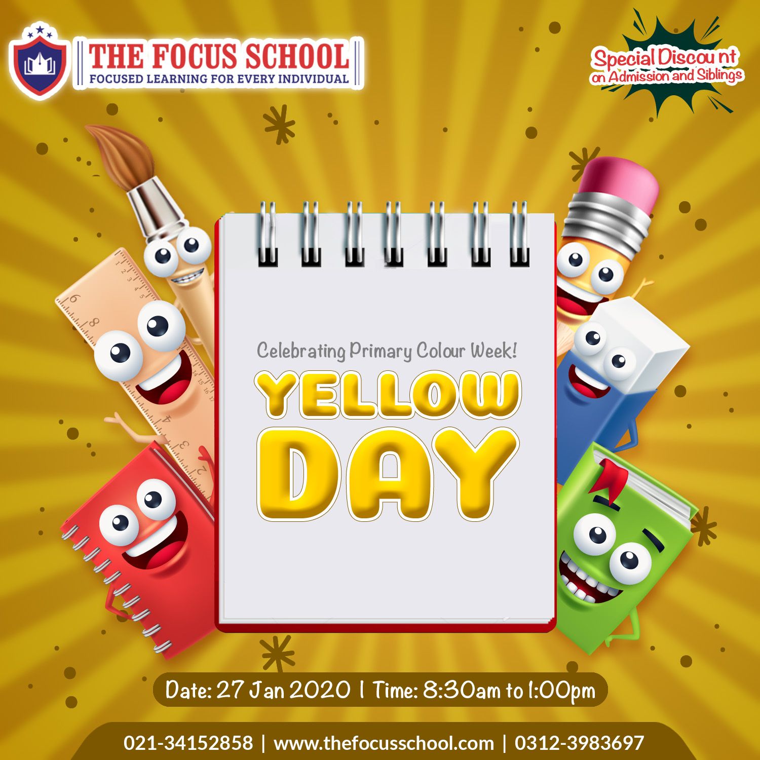 TFS School campaign post
