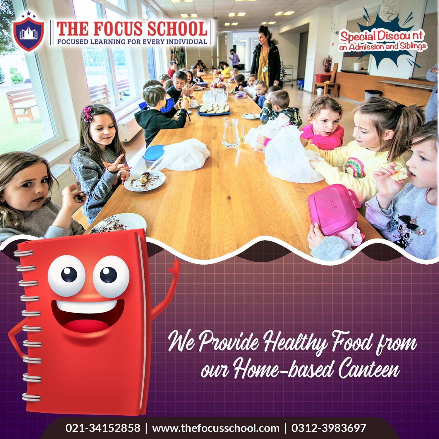 TFS School campaign post