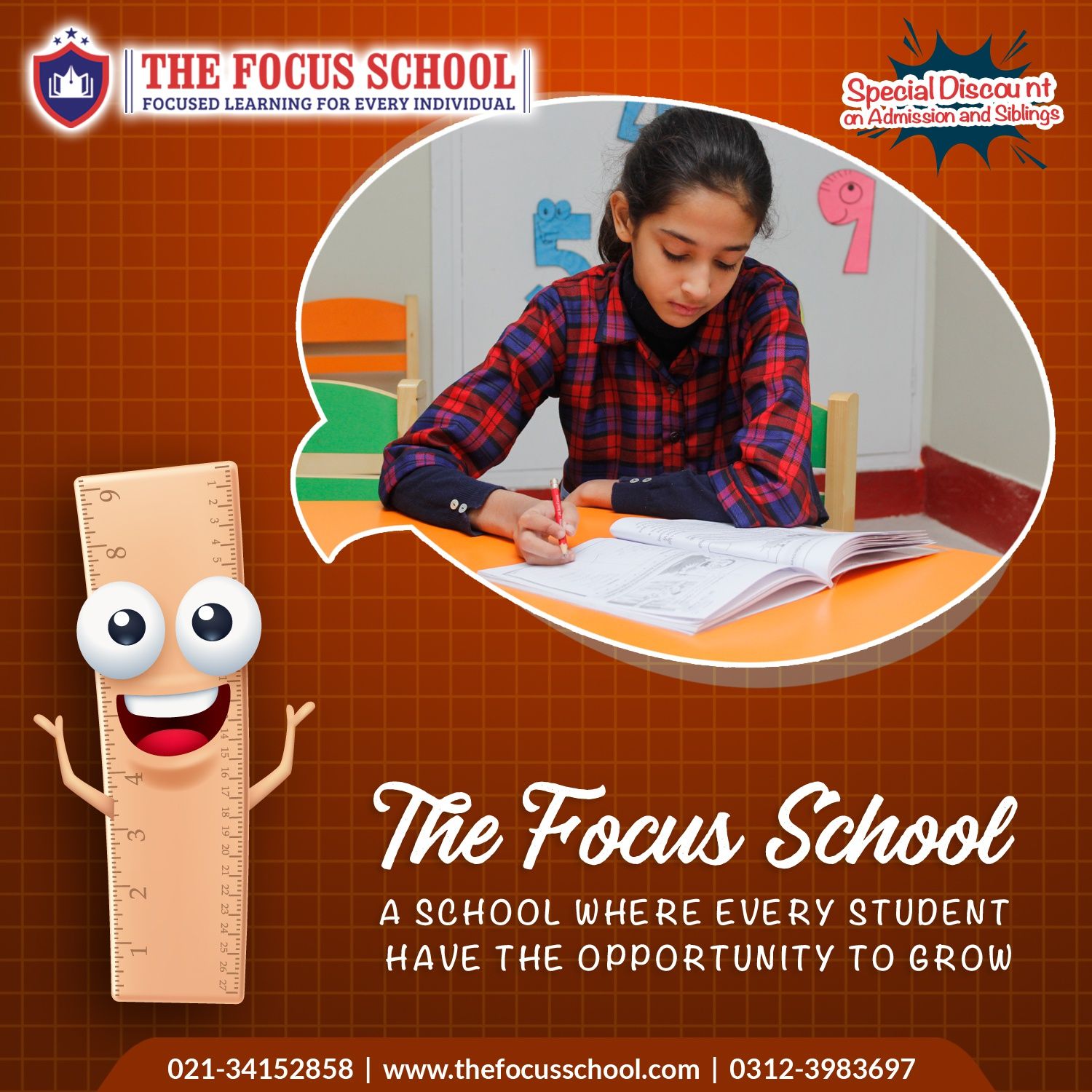 TFS School campaign post