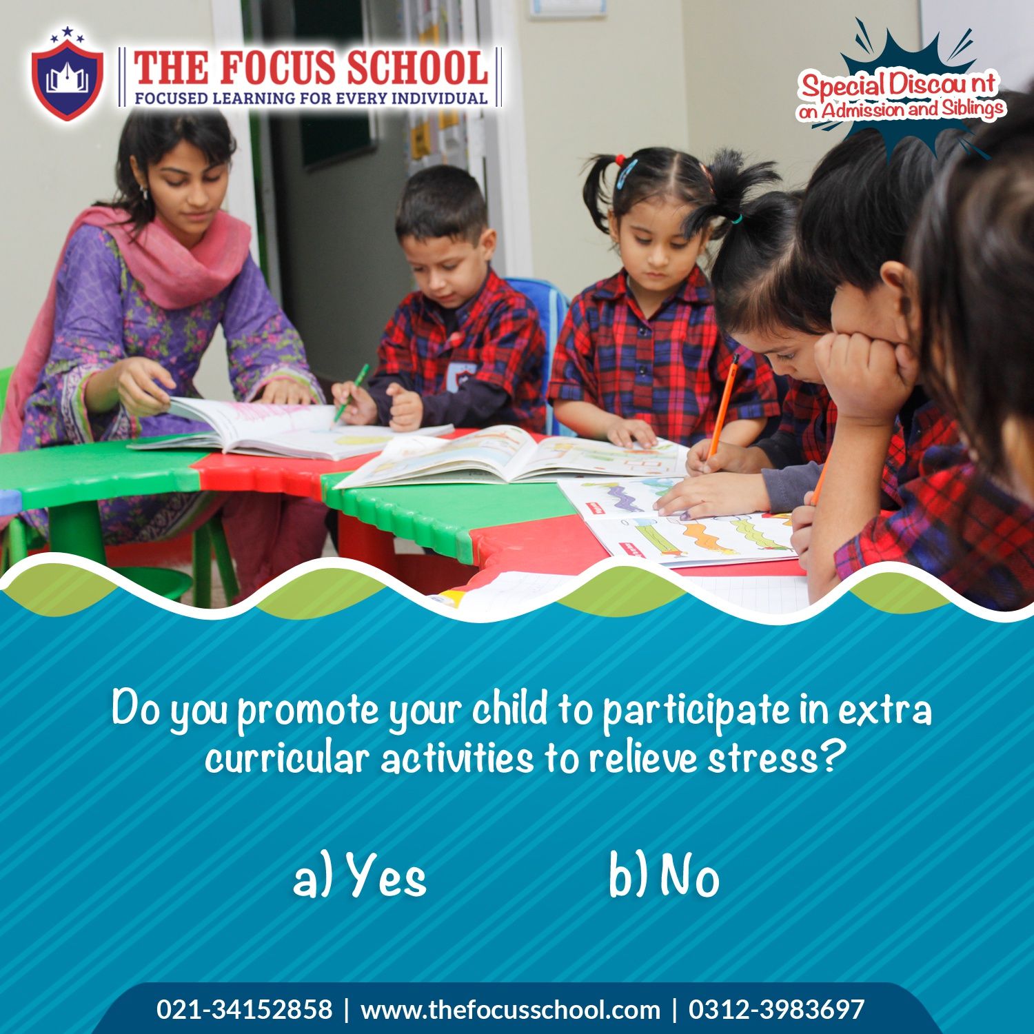 TFS School campaign post