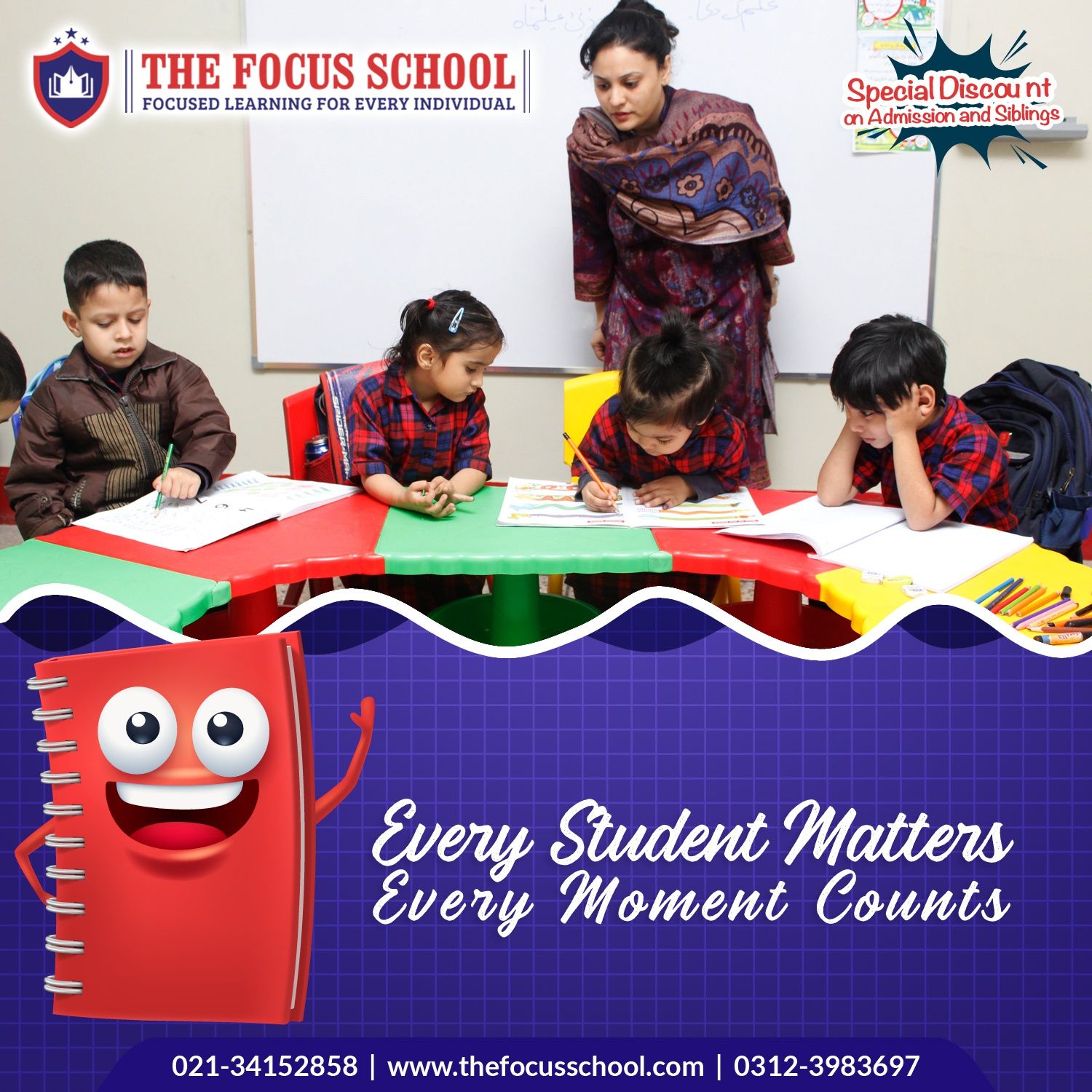 TFS School campaign post