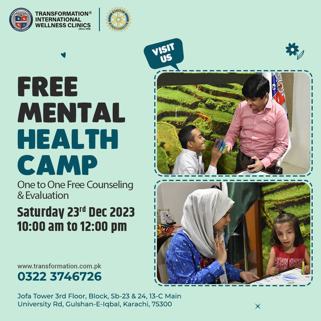 Transformation Wellness Clinic campaign post