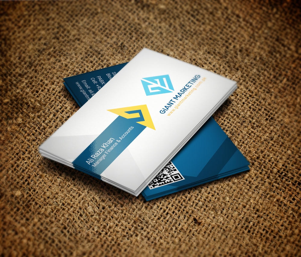 Visiting cards work