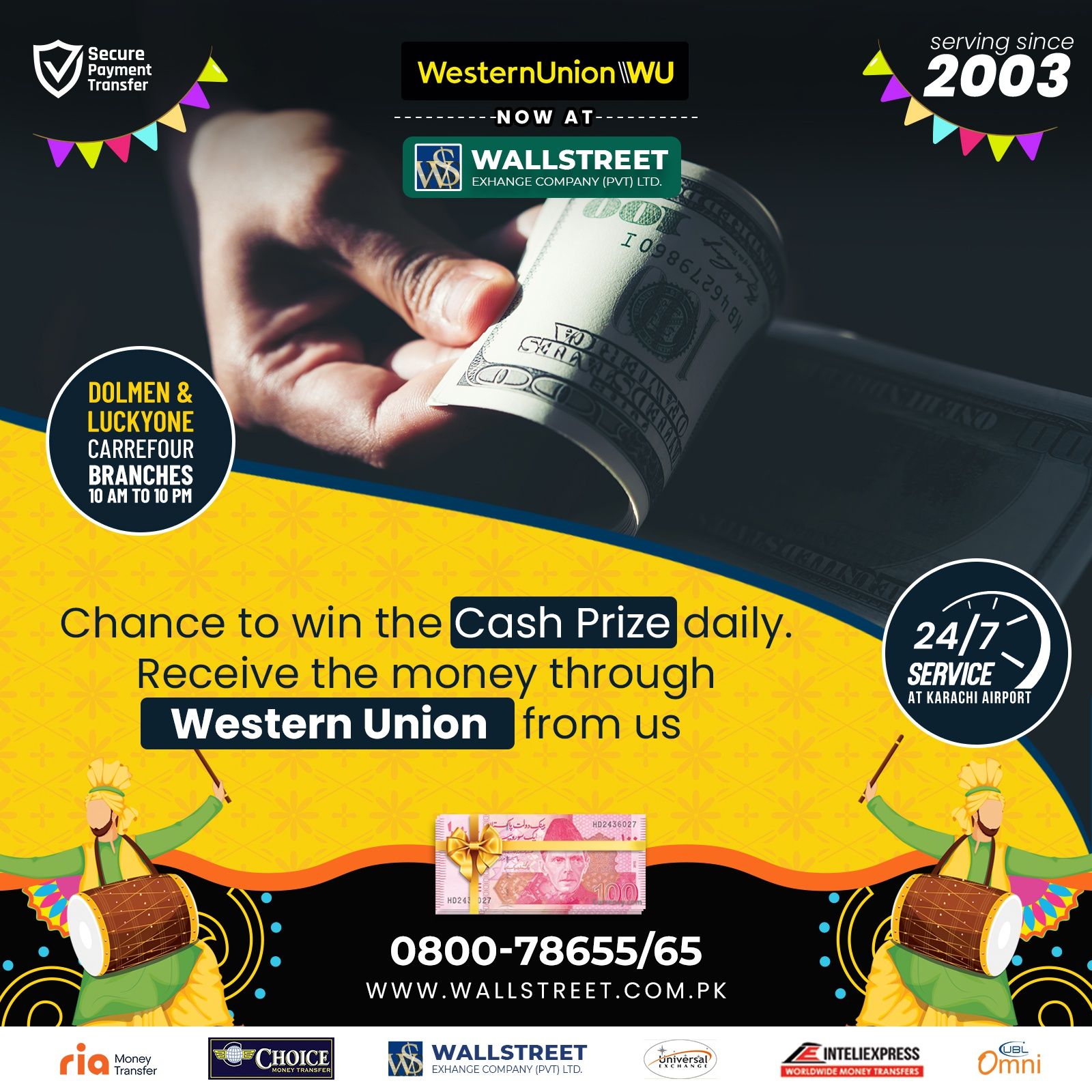 Wallstreet Exchange campaign post