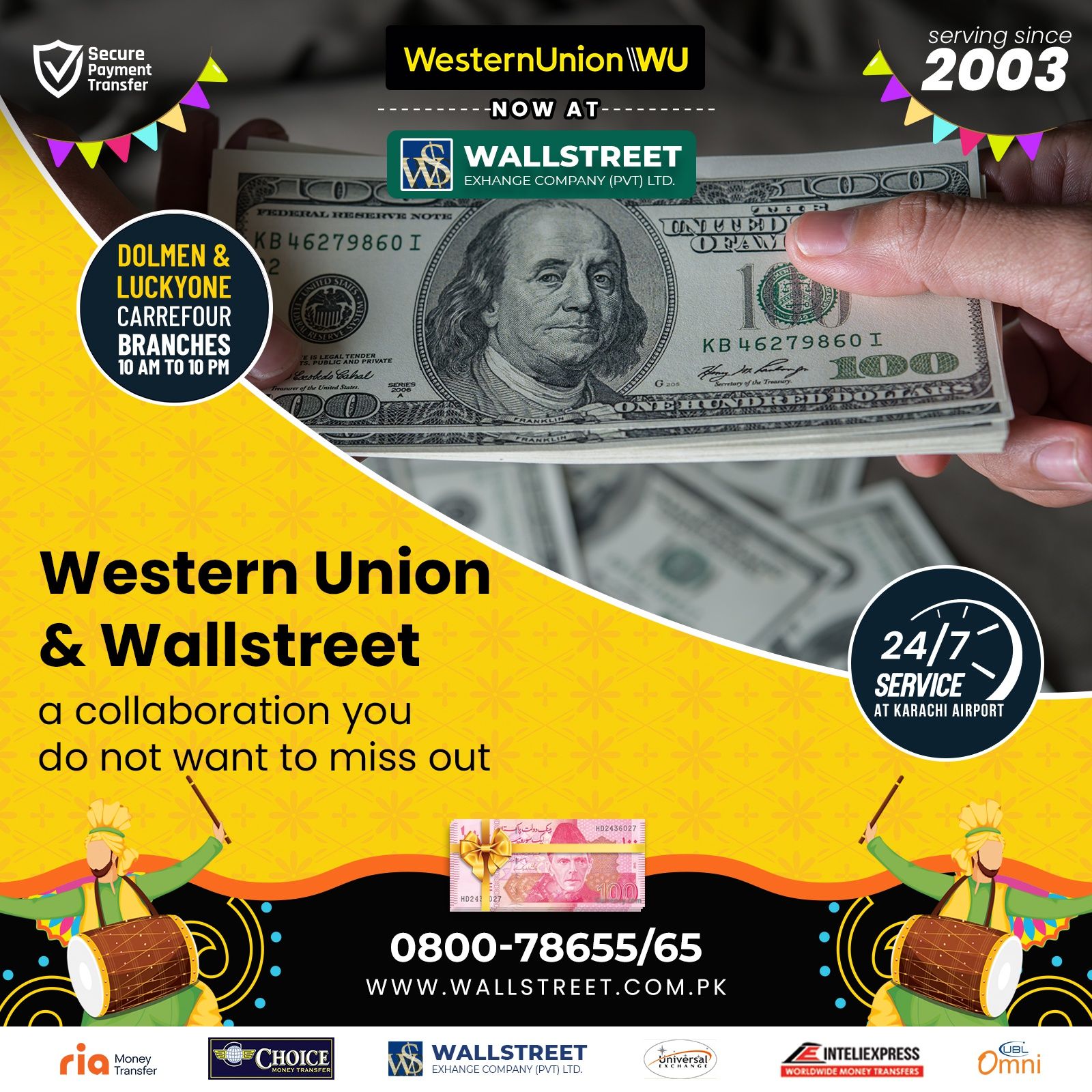 Wallstreet Exchange campaign post