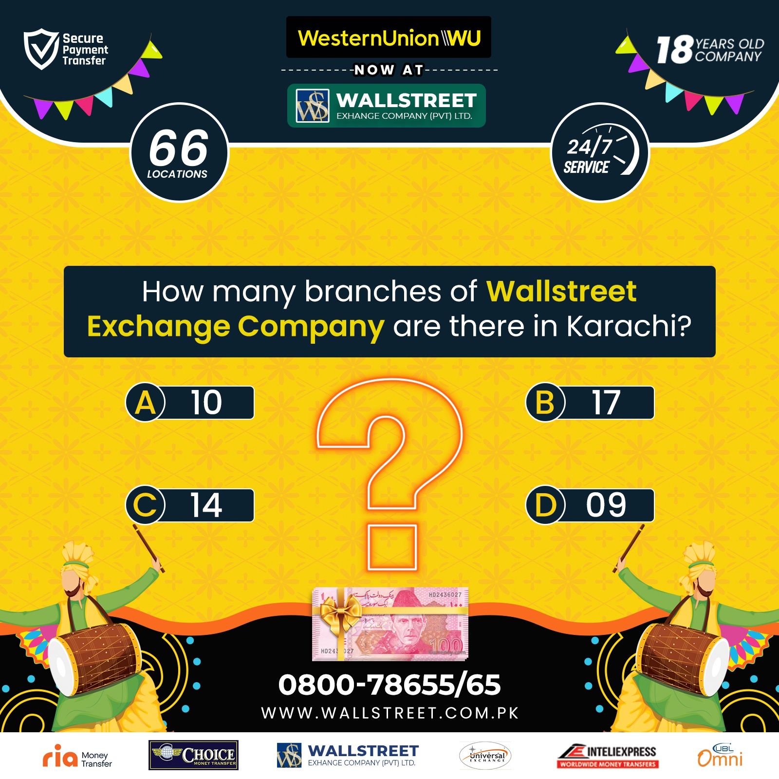 Wallstreet Exchange campaign post